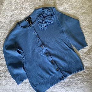 Light blue New York & Company cardigan sweater